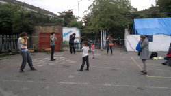 Stuff School came into existence when Extra Bones was offered use of a small, roofless building in the playground of an ex-school, to create a drop-in workshop as part of Deptford X festival, 2013.
It’s a platform, and loose set of instructions...