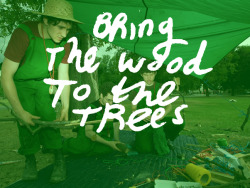 Bring The Wood To The Trees was a installation/performance/workshop project concerned with the reuse of discarded wood. Specifically with the idea that through considering the material’s properties, we can re-instill the timber with it’s powers, both...