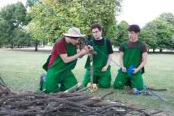 Bring The Wood To The Trees was a installation/performance/workshop project concerned with the reuse of discarded wood. Specifically with the idea that through considering the material’s properties, we can re-instill the timber with it’s powers, both...