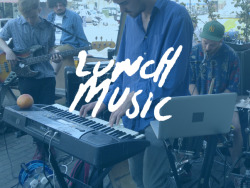 Lunch Music is Extra Bones’ platform for presenting free music at lunch time. The acts chosen are only united by the fact that they are not like the other acts, and that probably you can eat your lunch while listening to them!
Styles have included...