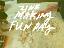 Zine Making Fun Day was an experimental and hyperactive project devised to co-inside with the 2012 South East London Zine Fest. We led various activities designed to explore and push what could be done with art making and reproducing with very little...