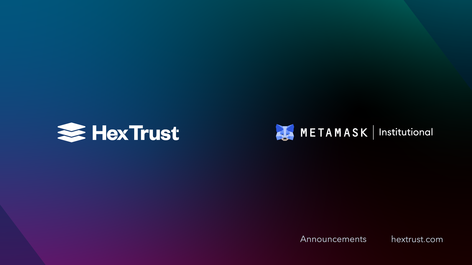 MetaMask Institutional Announces the Integration of Hex Trust, GK8, Parfin, and Gnosis Safe