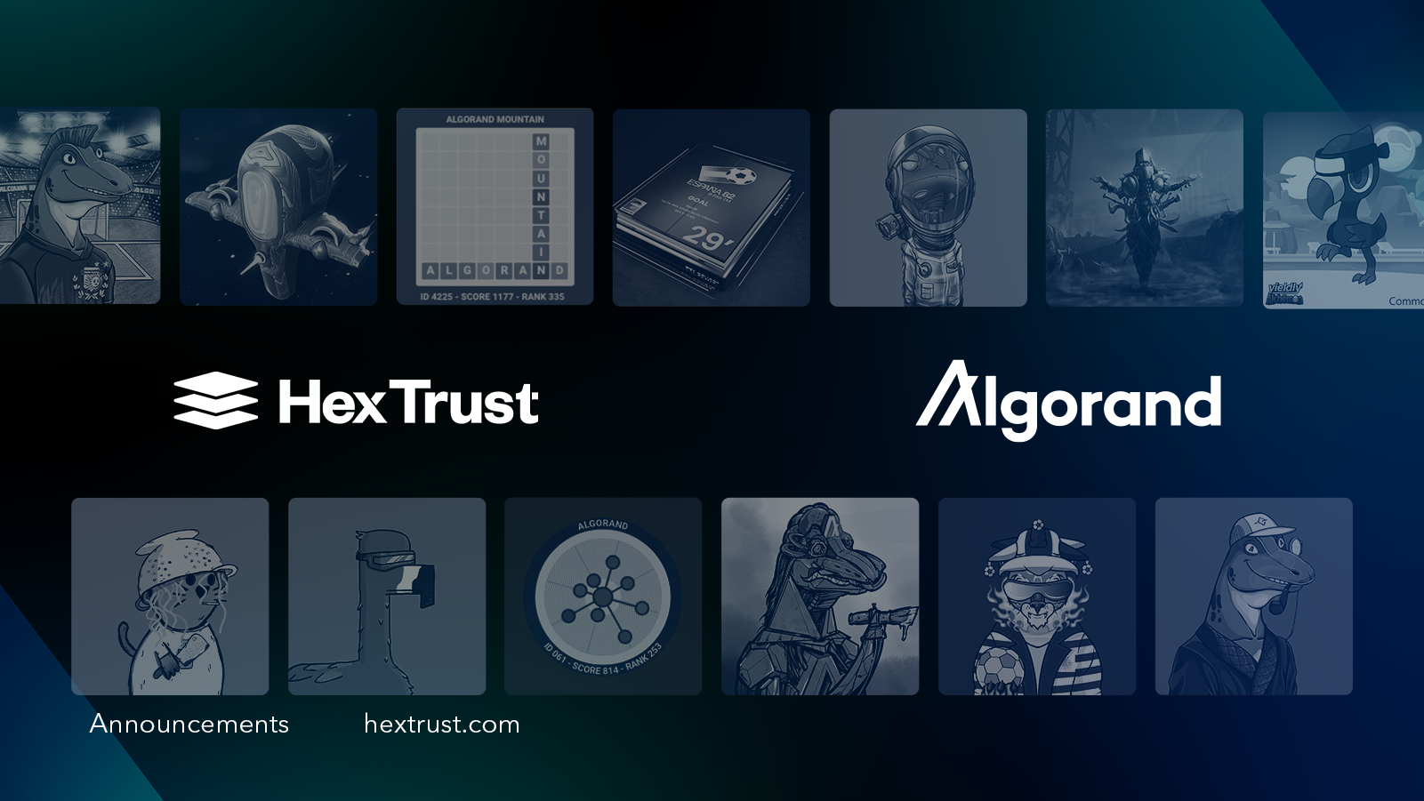 Hex Trust Expands NFT Custody Services to Include Algorand NFTs