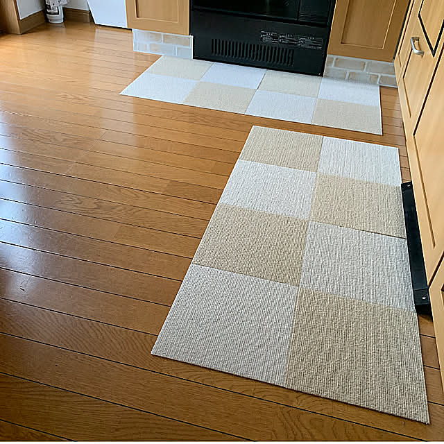 キッチンの床をいつも清潔に☆汚れを予防するために取り入れているもの