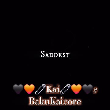 🖤🧡🧷Kai🧷🧡🖤#BakuKaicore