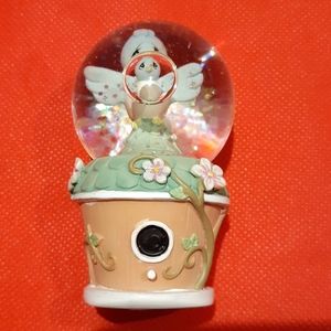 Precious Moments Bluebird Mini Snow Globe