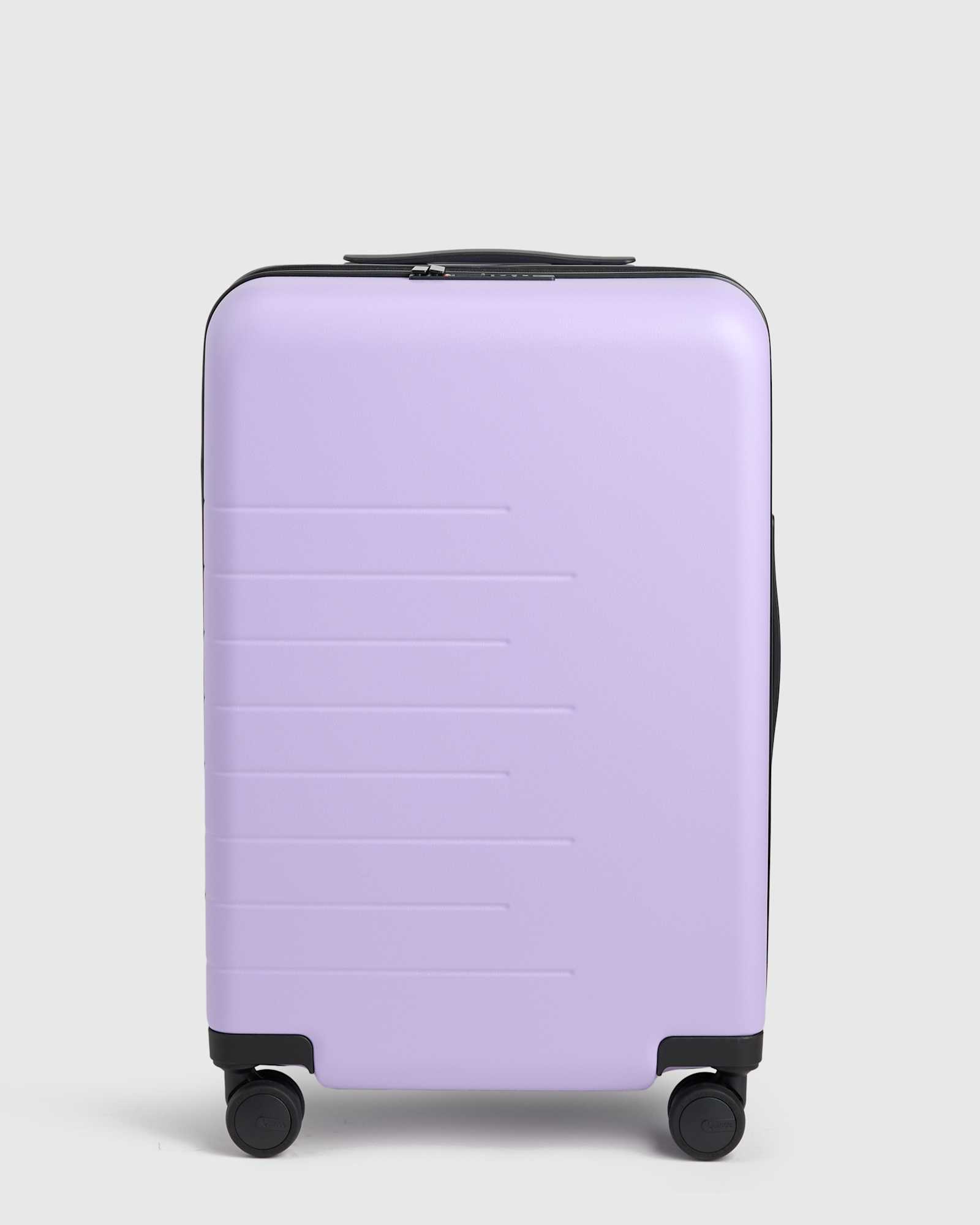 Lavender Expandable Carry-On Suitcase