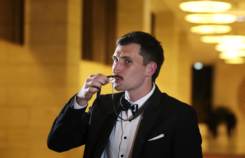 Constable with his prize.