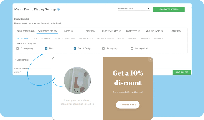 Reach the right people Targeting for WordPress lead generation