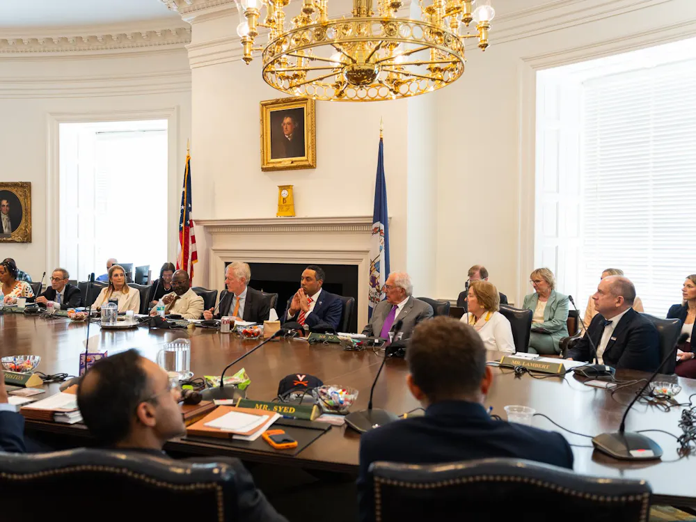 A Board of Visitors meeting, photographed April 16, 2026.