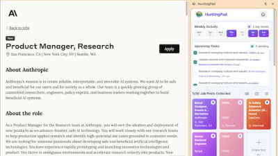 HuntingPad - product for Career & Jobs