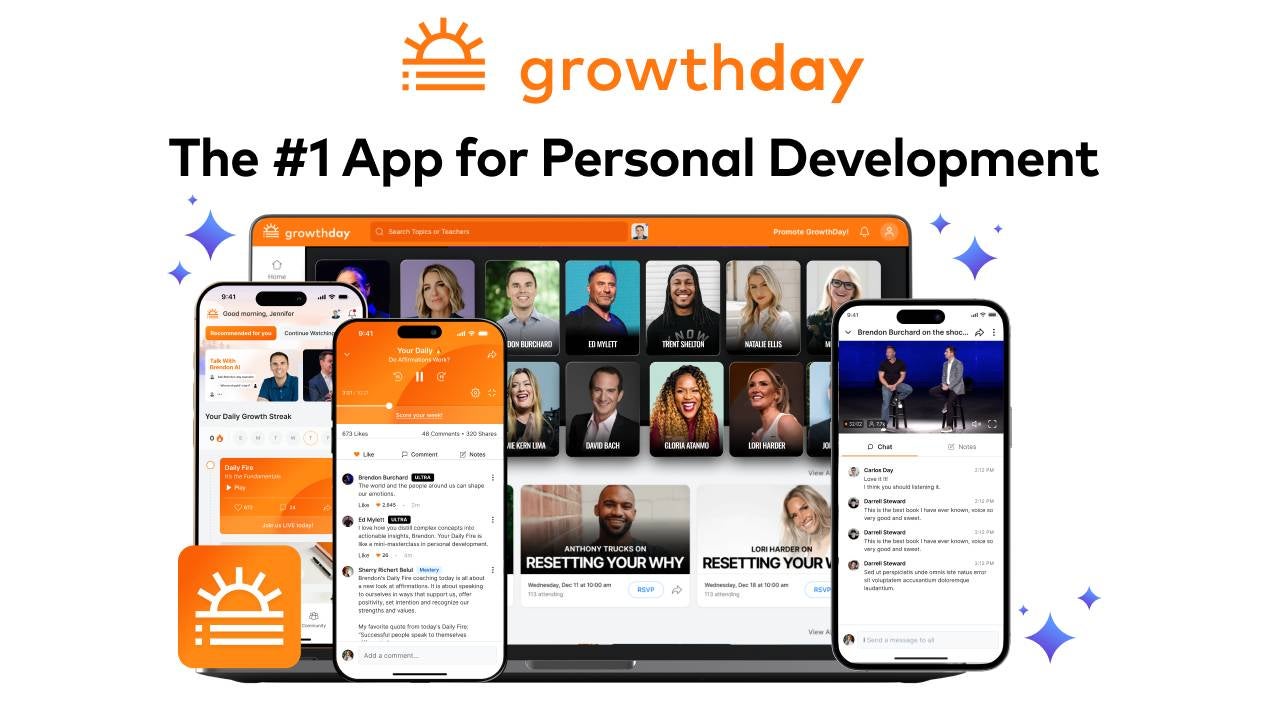 GrowthDay: The World's #1 App For Personal Development