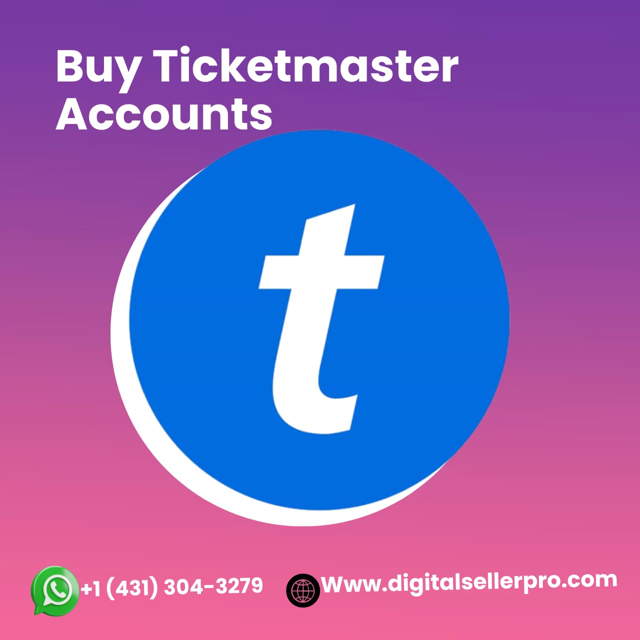 Buy Ticketmaster Accounts