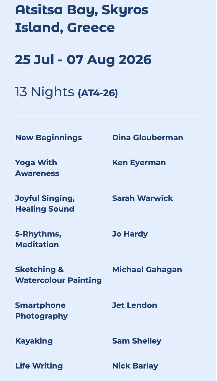 Smartphone photography workshop in Skyros, Greece