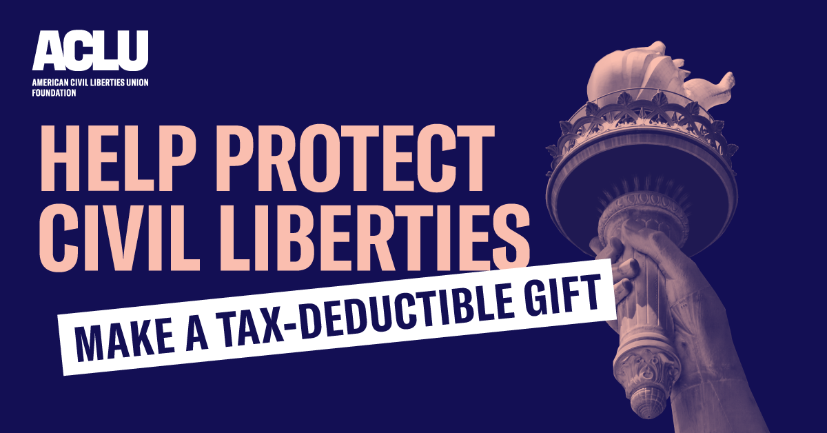 ACLU Drag Defense Fund