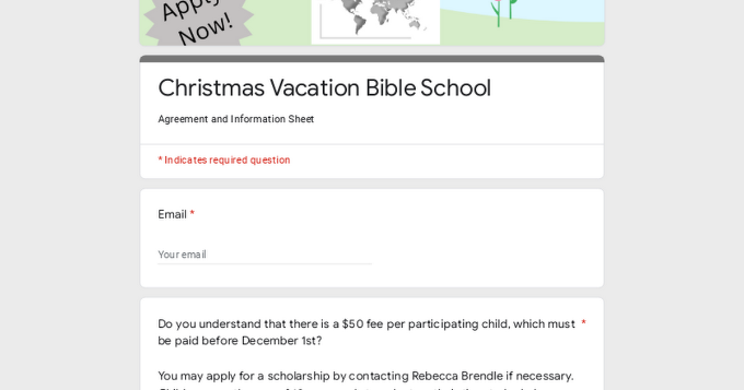 Sign up for our Newsletter