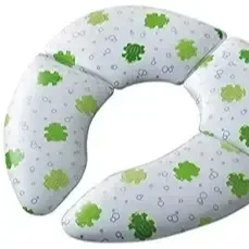 Mommys Helper Cushie Traveler Folding Padded Potty Seat with Carry Bag, White with Frog Design