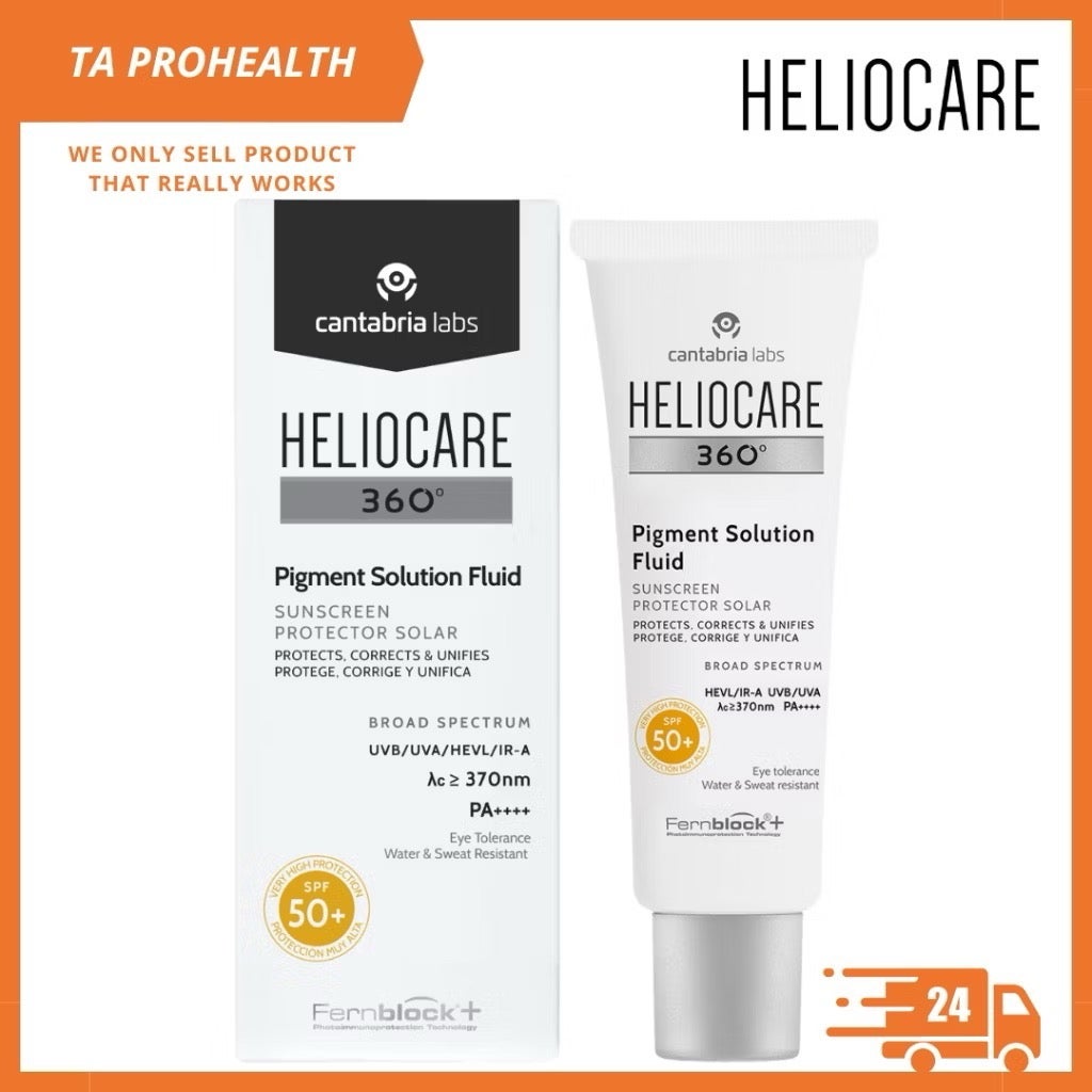 Heliocare 360 Pigment Solution Fluid SPF50 Sunscreen