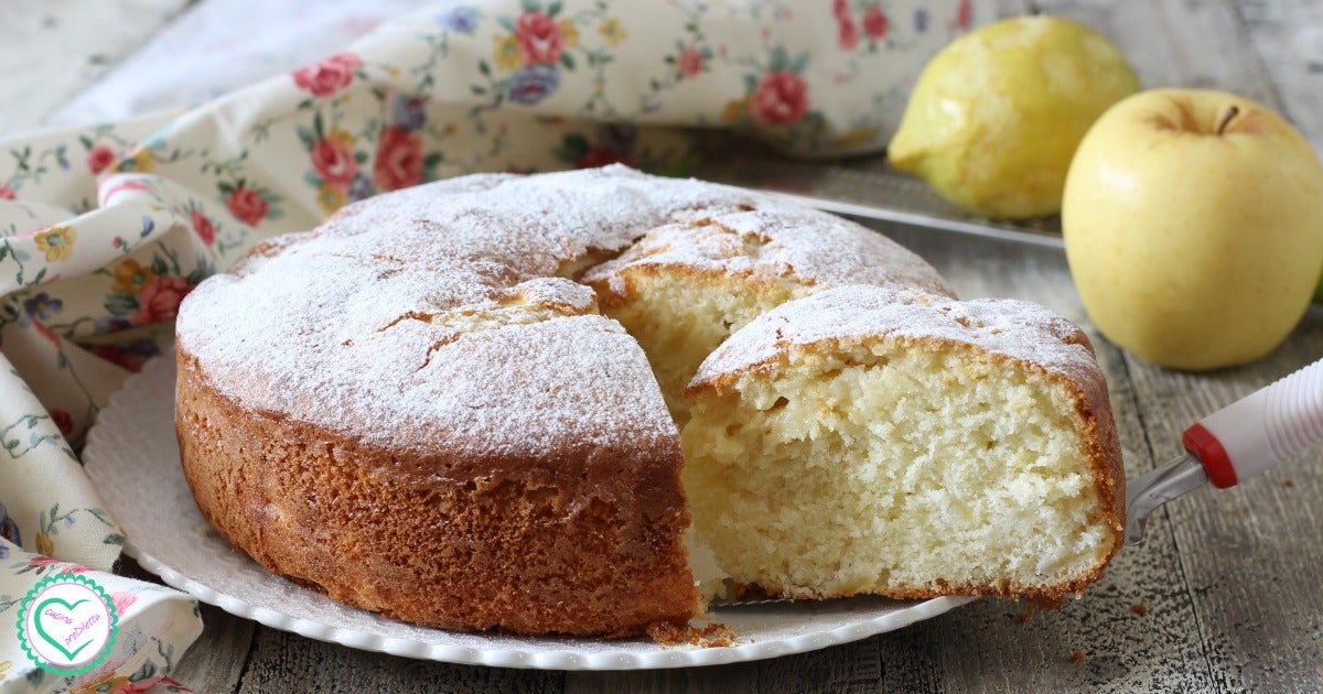 Torta di mele allo yogurt 