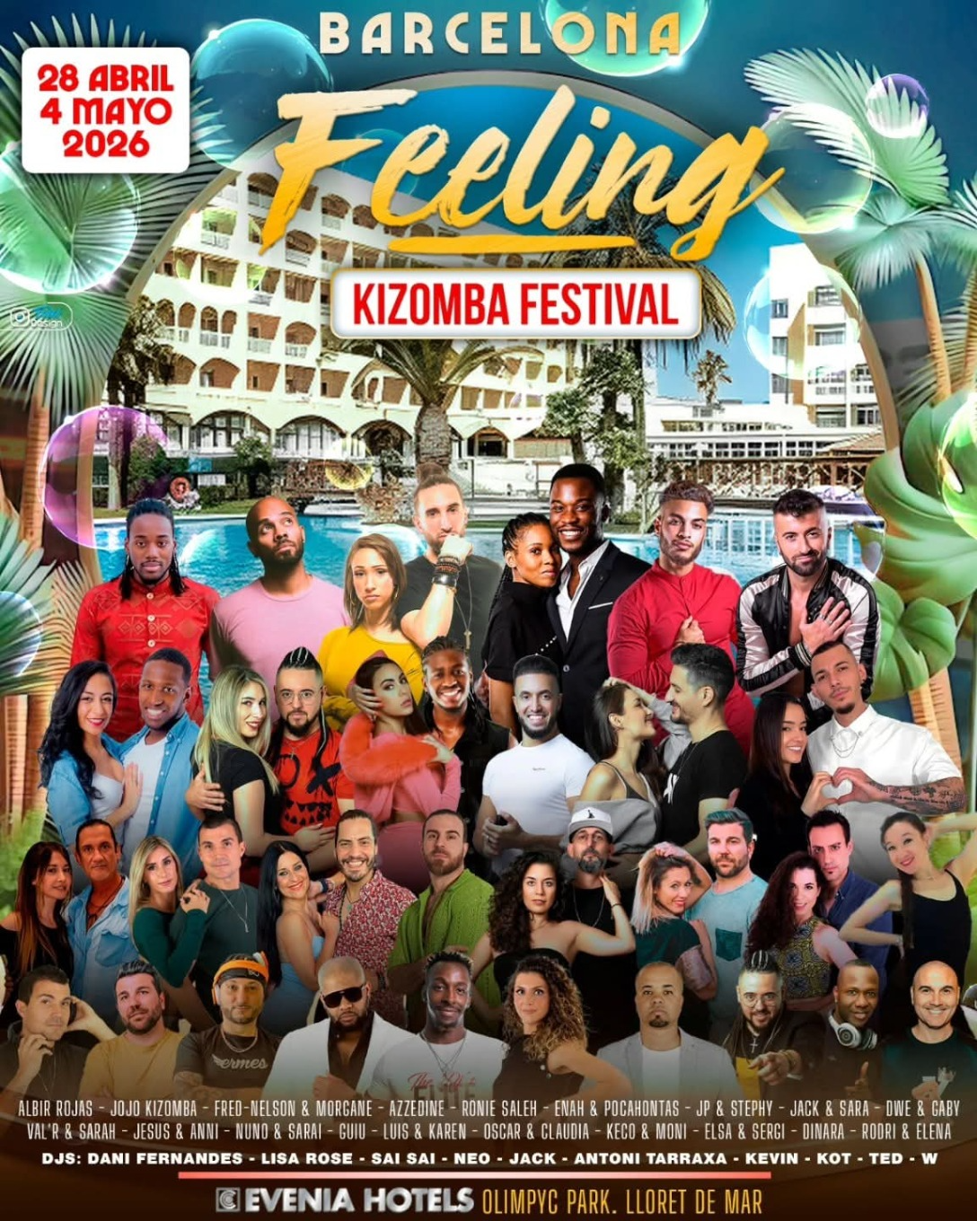 Feeling Kizomba Festival - Hotel booking