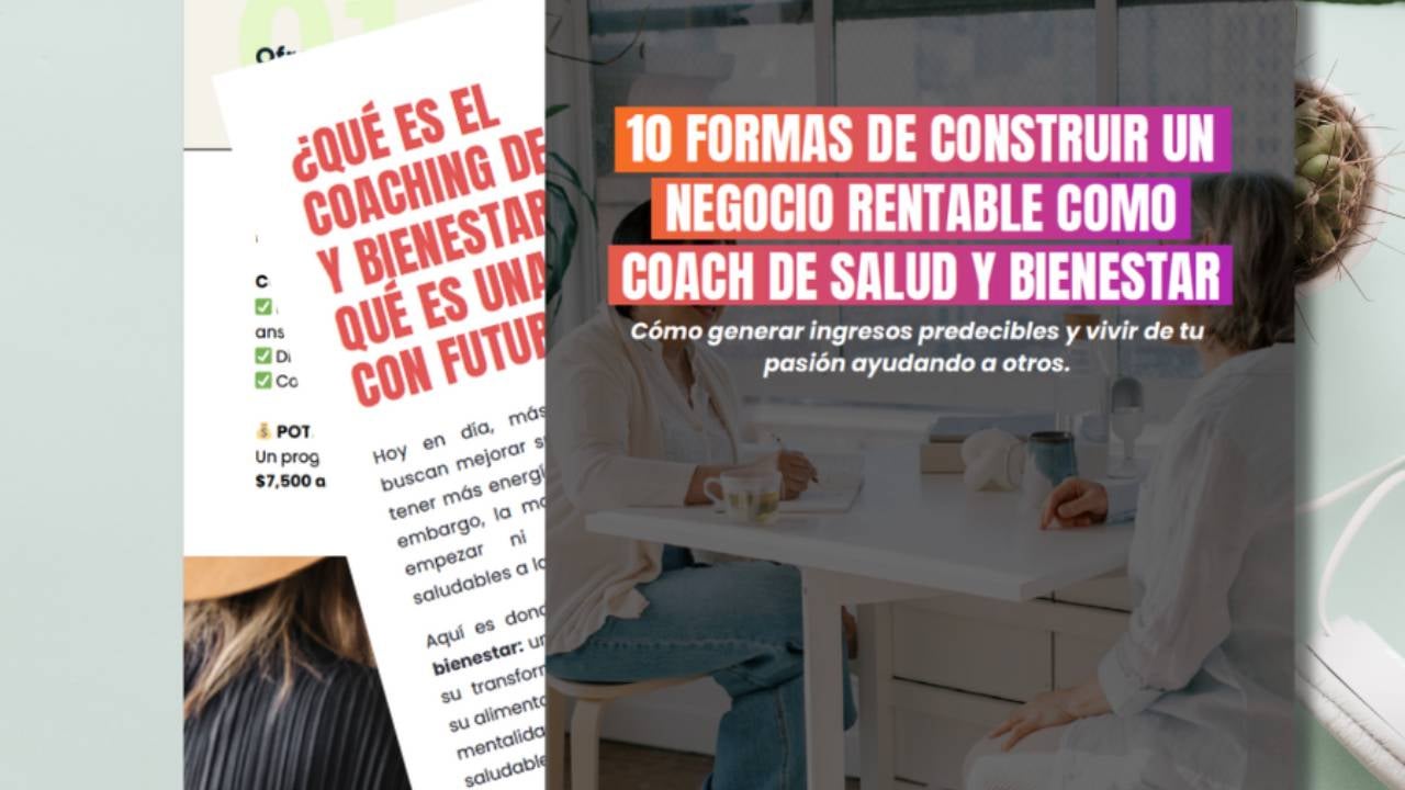 Guía Gratuita: 10 Formas de Construir un Negocio Rentable en Bienestar