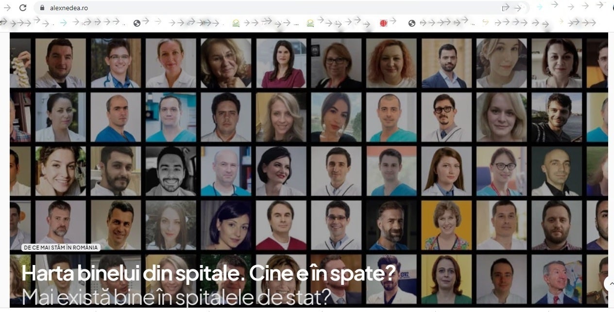 Doi medici de la Spitalul Județean Focșani, pe „Harta binelui din spitale” - 10 ianuarie 2023