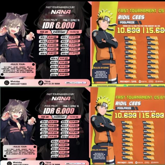 TESTIMONI FT CS RIDIL X NANA | WhatsApp Channel