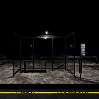 Highway bus stop {SHOWCASE}