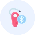 Icon of a music player and gear symbol representing Digital Products category