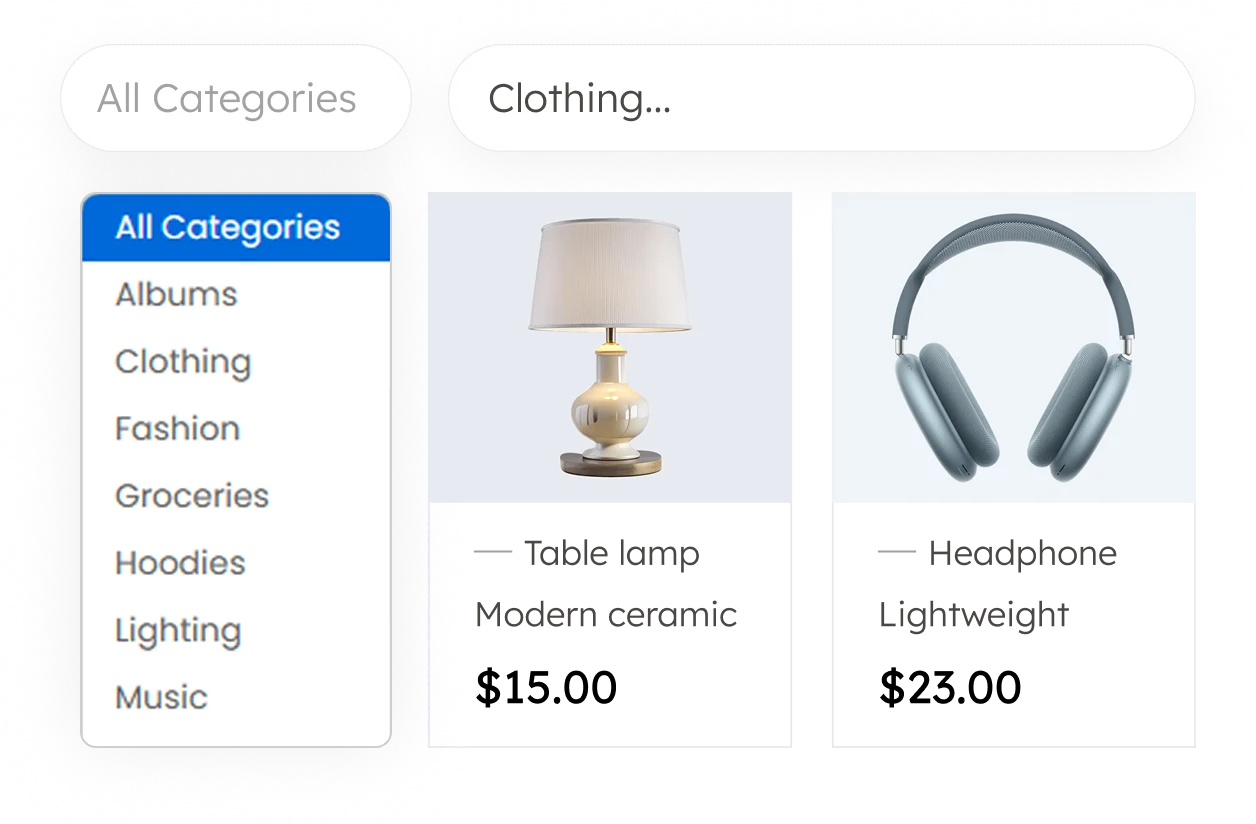 AJAX Product Filter - ShopLentor