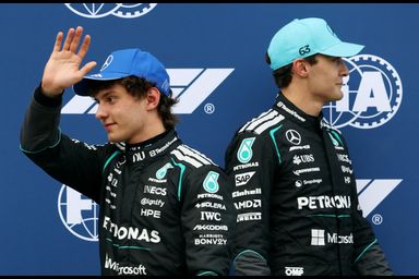 La future opposition ? Kimi Antonelli et George Russell ont survolé la qualification. Quelqu'un pourra-t-il battre Mercedes cette saison ?